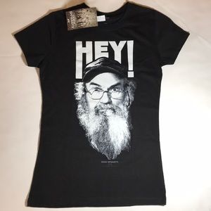Duck Dynasty "HEY!" Womens Shirt *New*